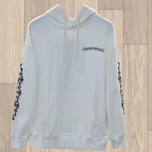 Classic Chrome Hearts Hoodie White